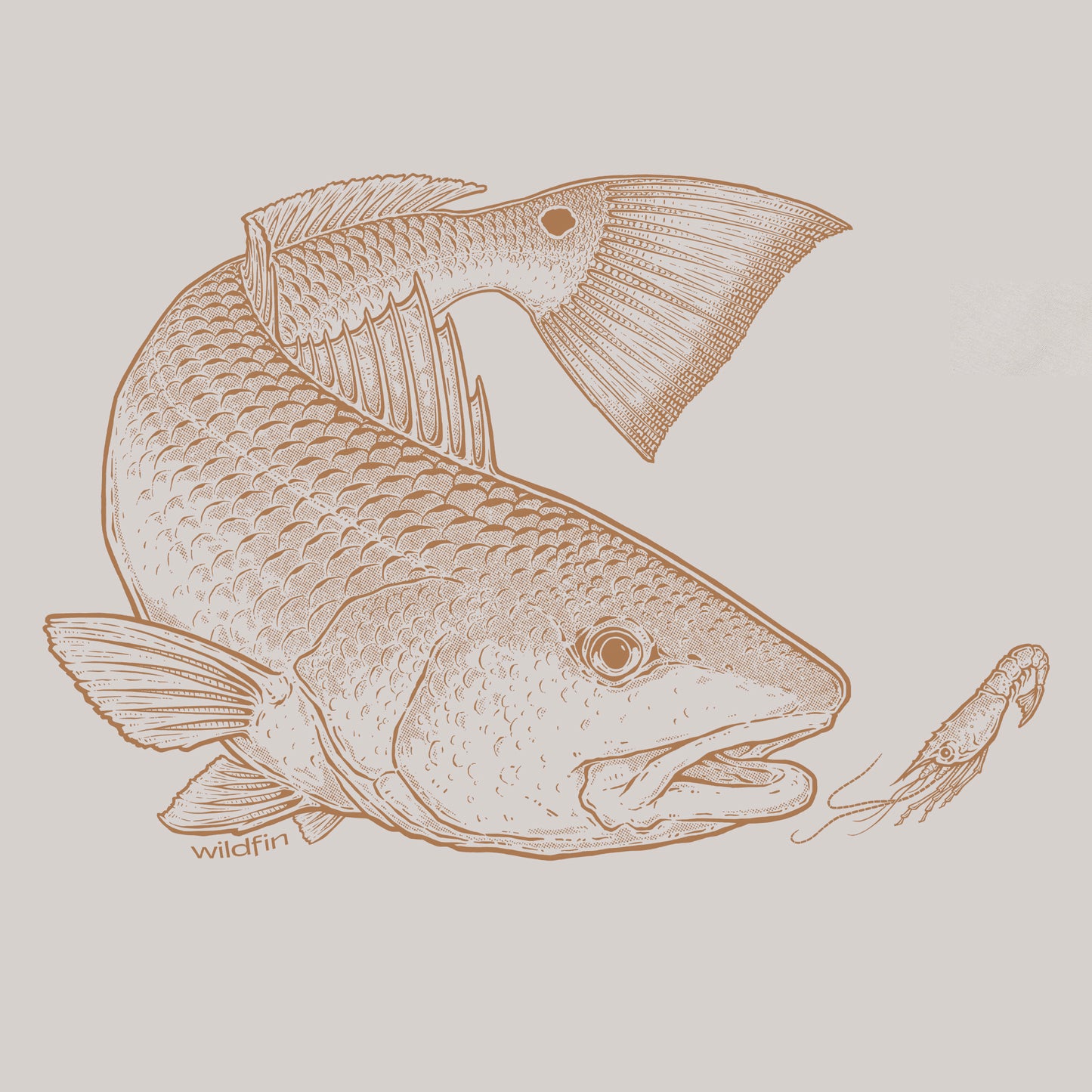 Turning Redfish T-Shirt