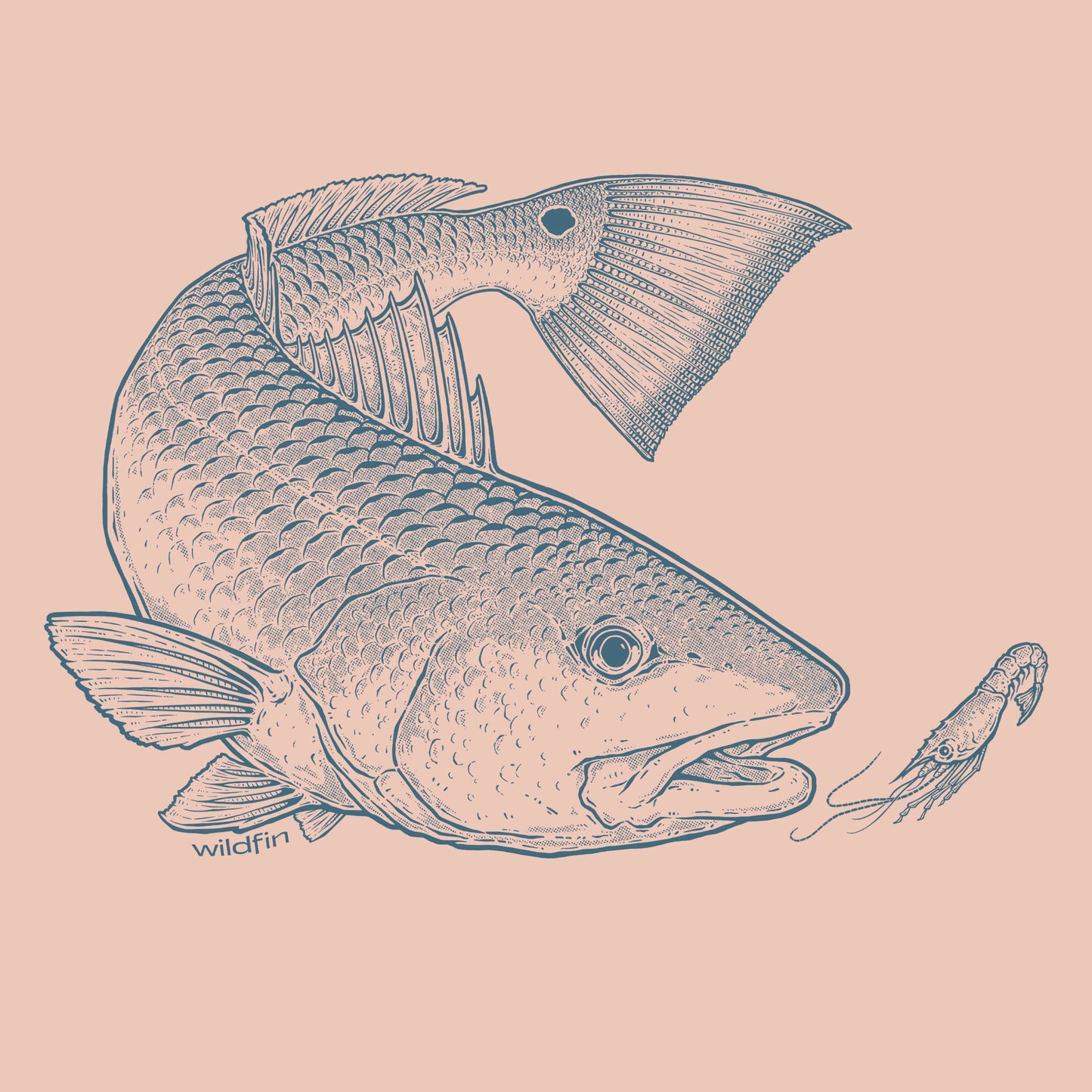 Turning Redfish T-Shirt