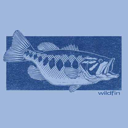 Largemouth Bass Block T-Shirt