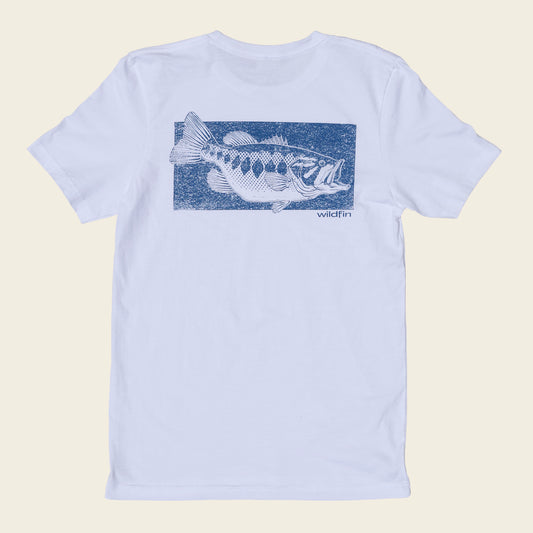 Largemouth Bass Block T-Shirt